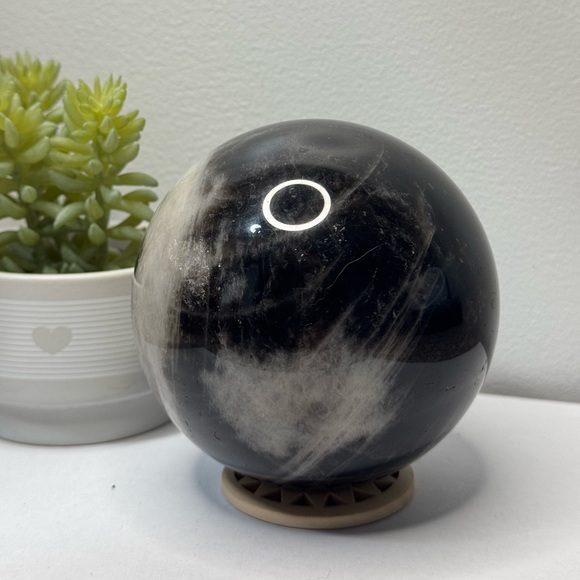 Smoky Quartz Sphere (heat treated)